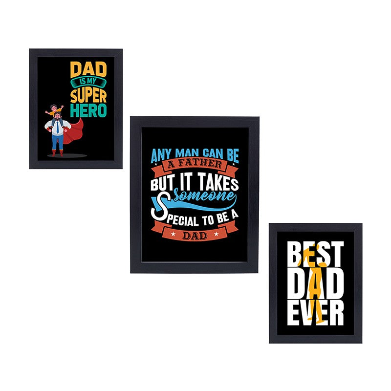 Best Dad Ever Wall Art - Set Of Three media 2