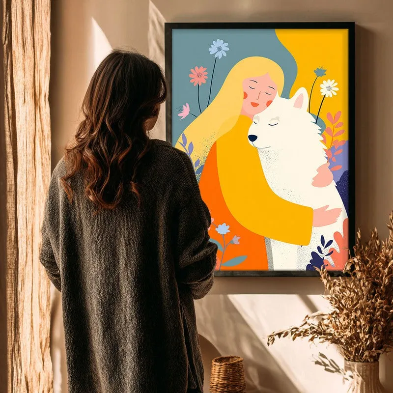 Aurelle Canvas Wall Painting With Black Frame media 5