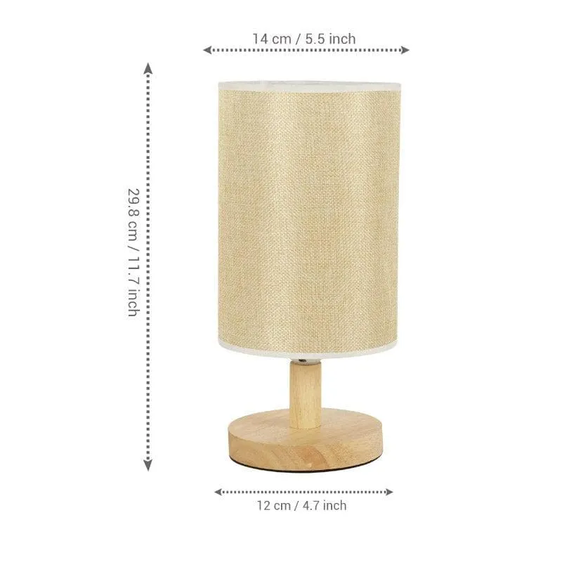 Sonny Fabric Table Lamp - Beige media 5