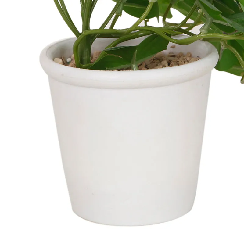 Mori Artificial Plant With Black Plastic Pot media 2