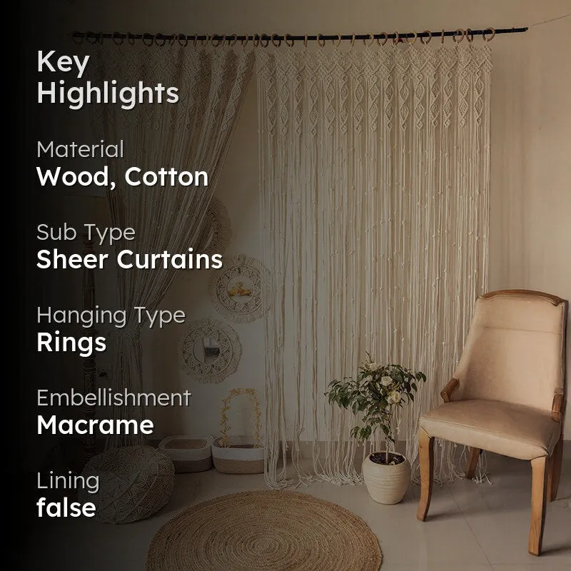 Anahita Macrame Curtain media 2