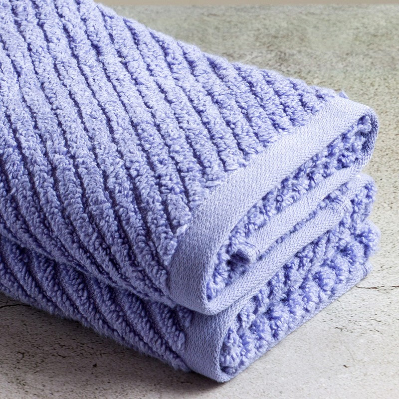 Nautica Riviera Soft Cotton Hand Towel (Blue) - Set Of Two media 4