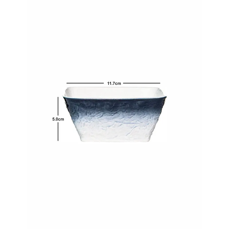 Clover Blue Snack Bowl (350 ML) - Set Of Six media 5