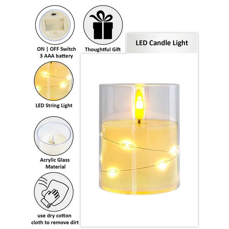 Aurelia Glow LED Battery Candle media 7