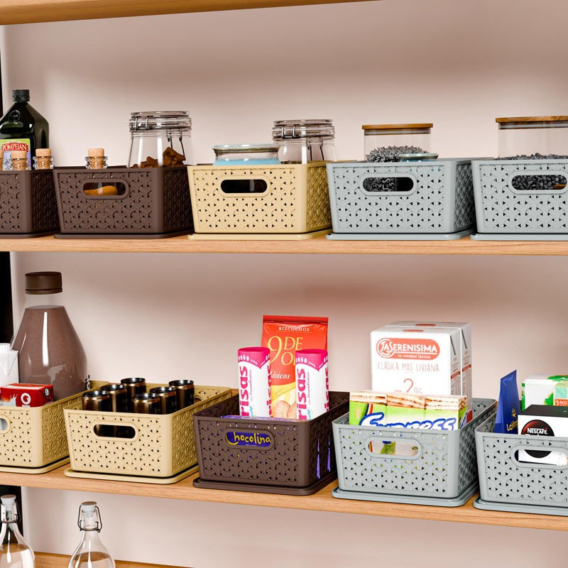 Swyft Plastic Storage Basket - Set Of Three media 5