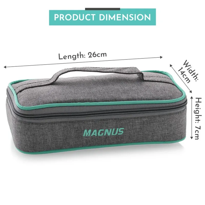 Nexilo Crest Lunch Box with Lunch Bag - Three Piece Set media 11