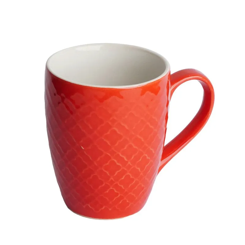 Adsinthe Ceramic Coffee Mug (300 mL Each) - Set Of Six media 4