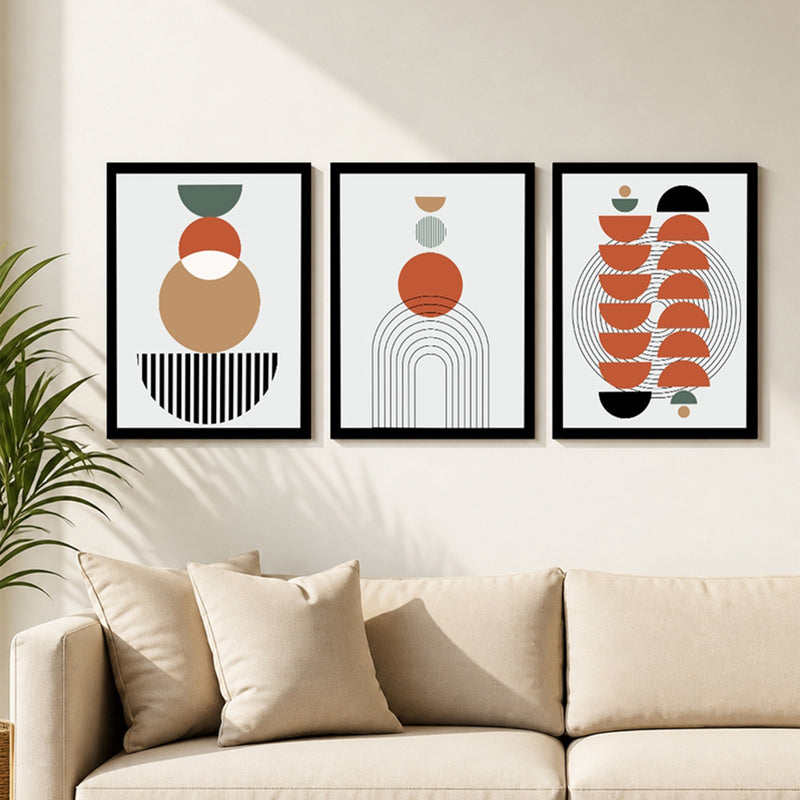 Colorful Chaos Wall Art - Set Of Three media 3