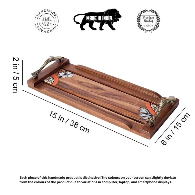 Flora Fiona Wooden Tray media 6