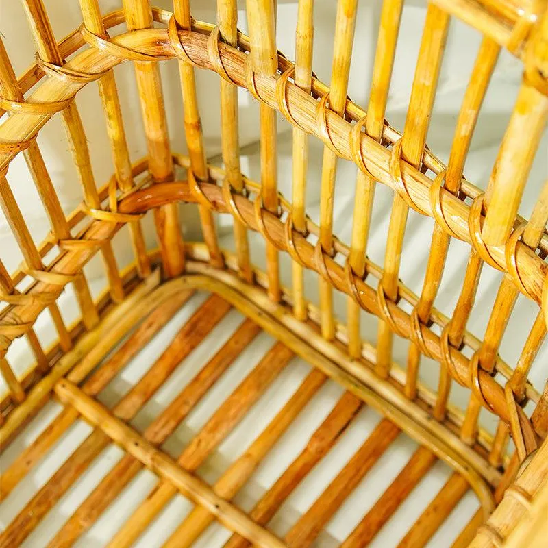 Mara Rattan Laundry Basket media 6