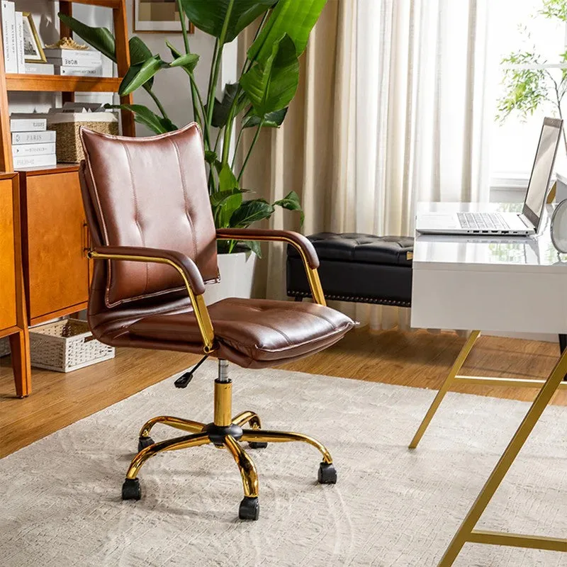 Synkra Metal Office Chair - Dark Brown media 3