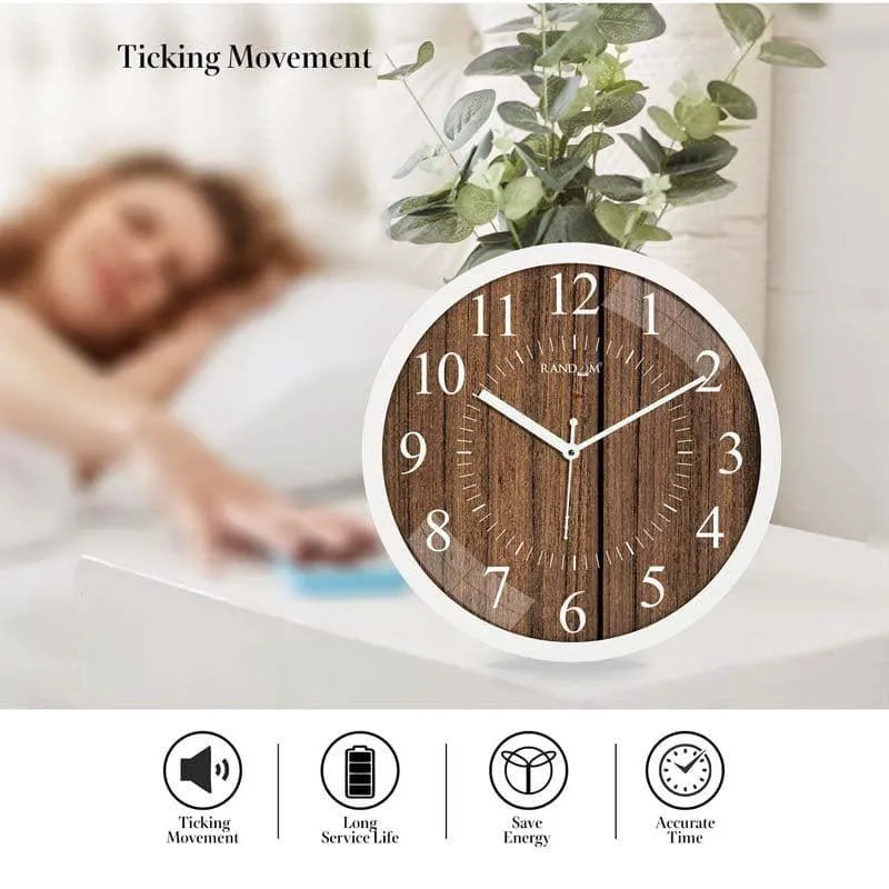 Magic Brown Wall Clock media 4
