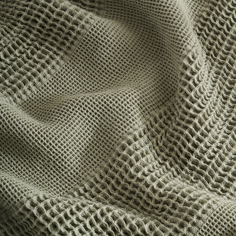 Cozyra Cotton Throw - Sage Green media 5