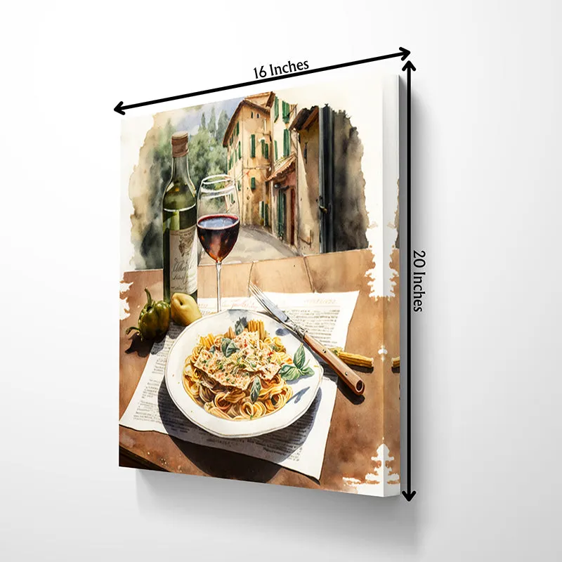 Pasta With A View Wall Art media 5