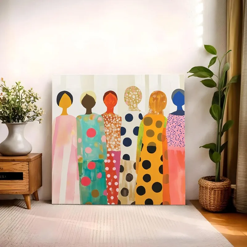 Painted Spirit Canvas Wall Art media 9