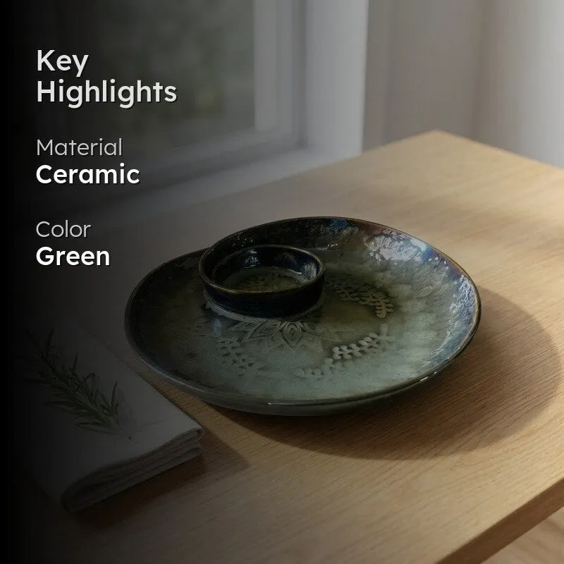 Ceramic Chip & Dip Platter media 2