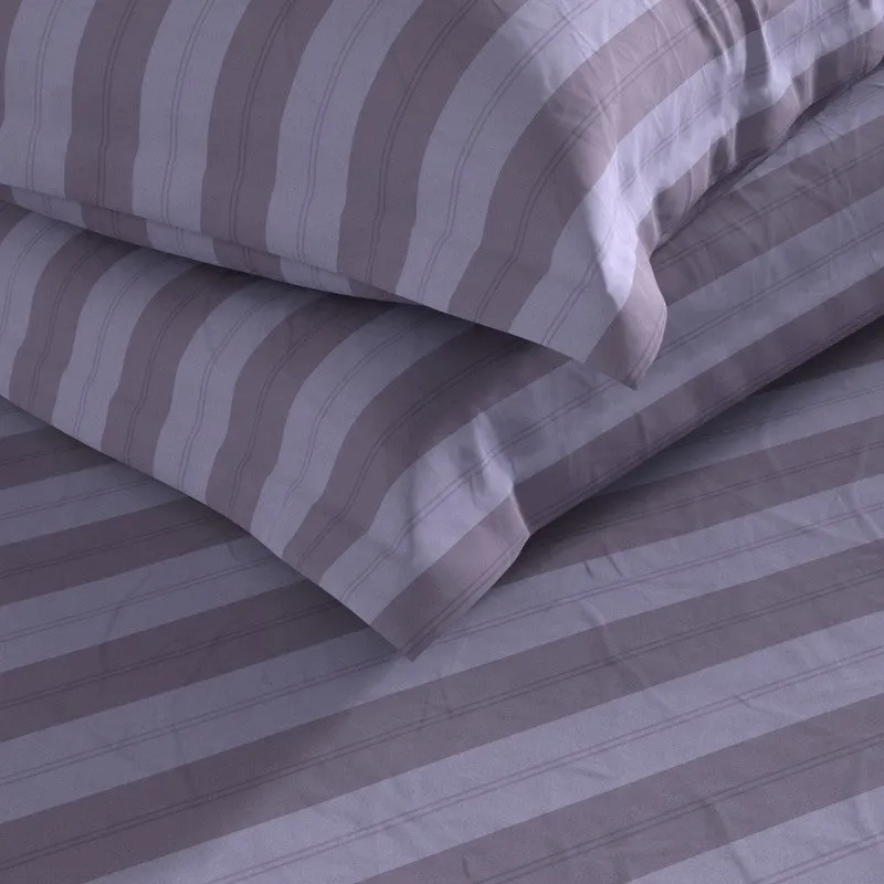 Nautica Horizon Cotton Bedsheet (Purple) - 160 TC media 5