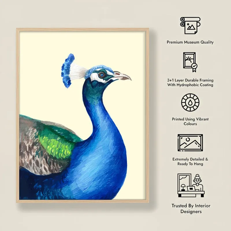 Mayuravarna Archival Paper Wall Art - Natural Brown Frame media 8