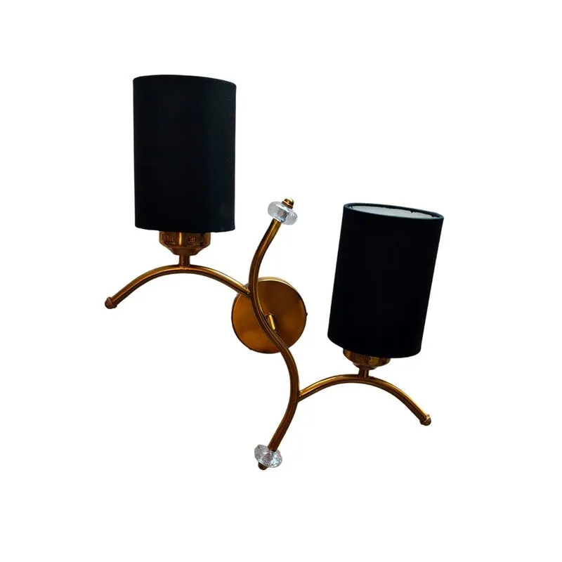 LumiBranch Dual Cotton Wall Lamp - Black media 4