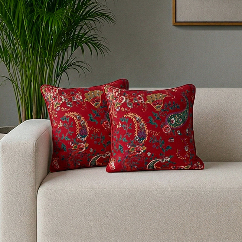 Crimson Paisley