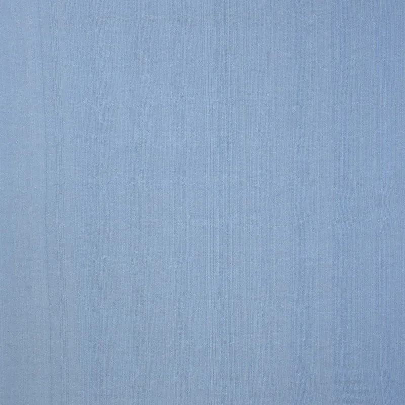 Artloom Solid Cotton Bedsheet (Blue) - 200 TC media 3