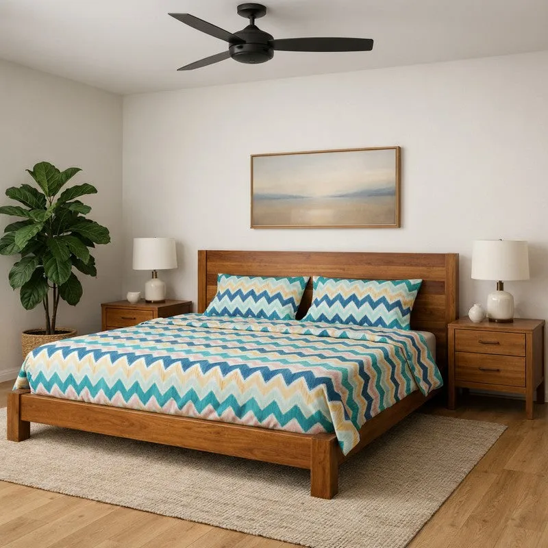 Diamond Candy Microfiber Bedsheet - 130 GSM media 1
