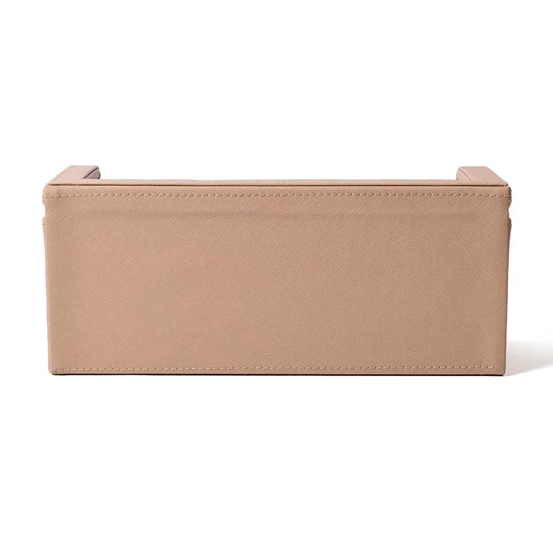Ceastra Faux Leather Storage Box - Beige media 3