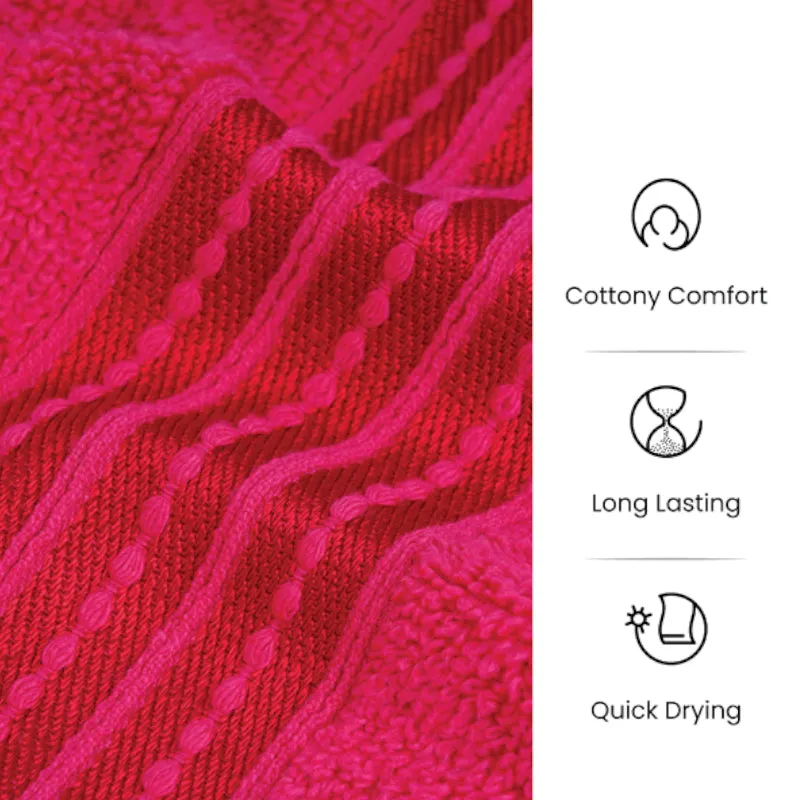 Micro Cotton LuxeDry Soothe Bath Towel - Red media 7