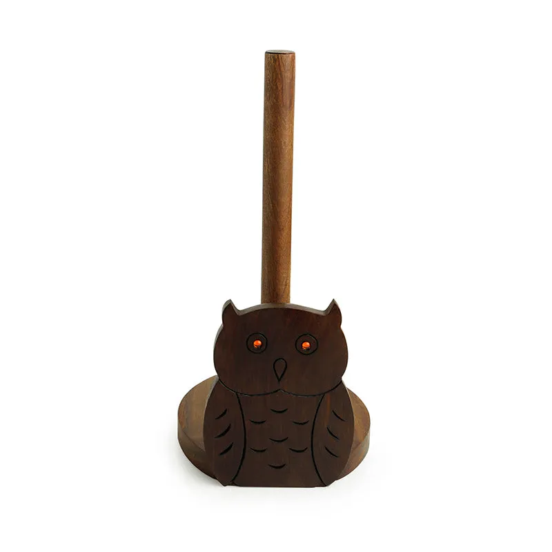 Anila Sheesham Wood Tissue Holder media 3