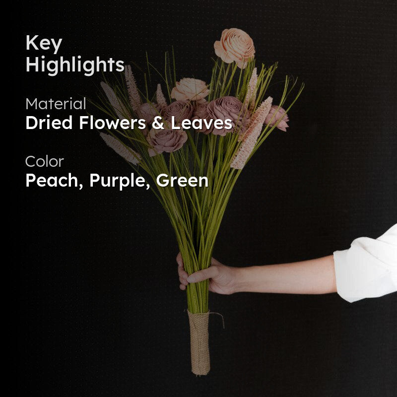 Rossaria Artificial Dried Flower Bunch media 2