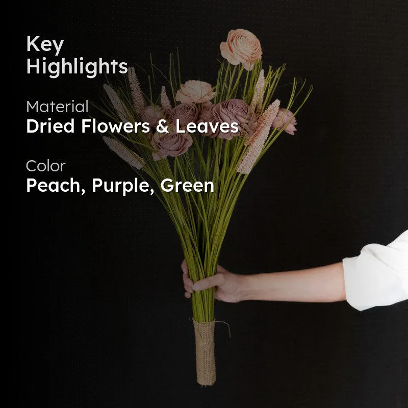 Rossaria Artificial Dried Flower Bunch media 2