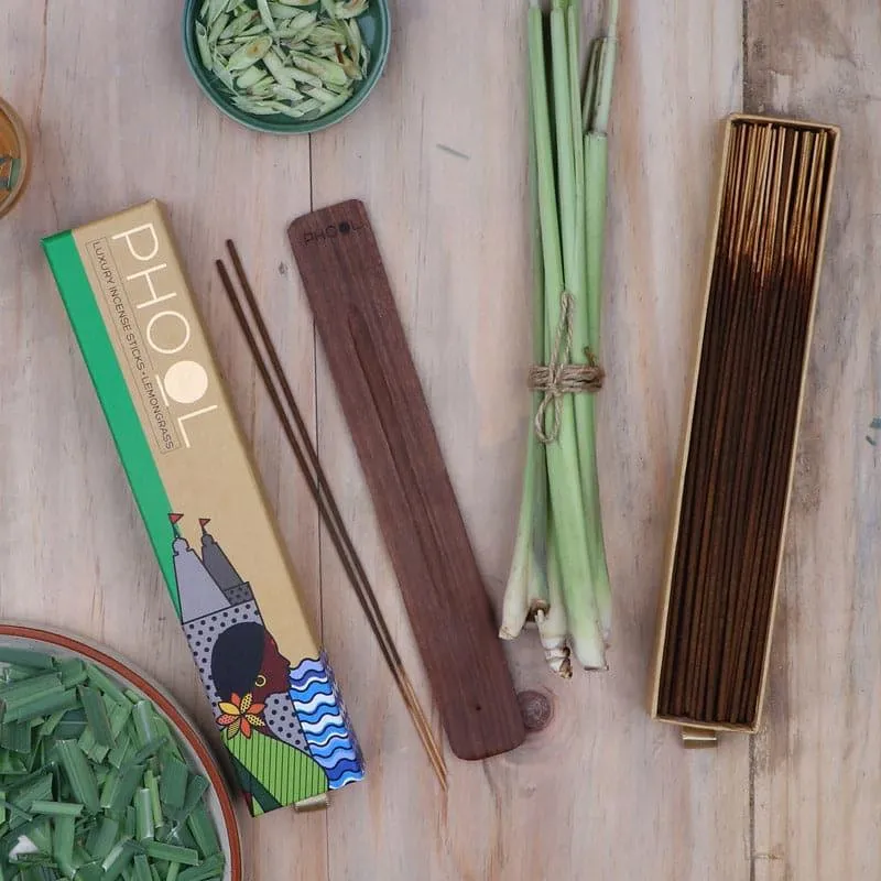 Phool Natural Incense Sticks (Lemongrass) - Set Of Forty media 1