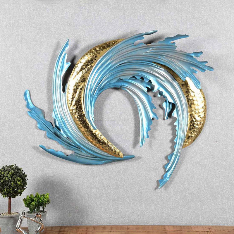 Form Of Water Iron Wall Accent