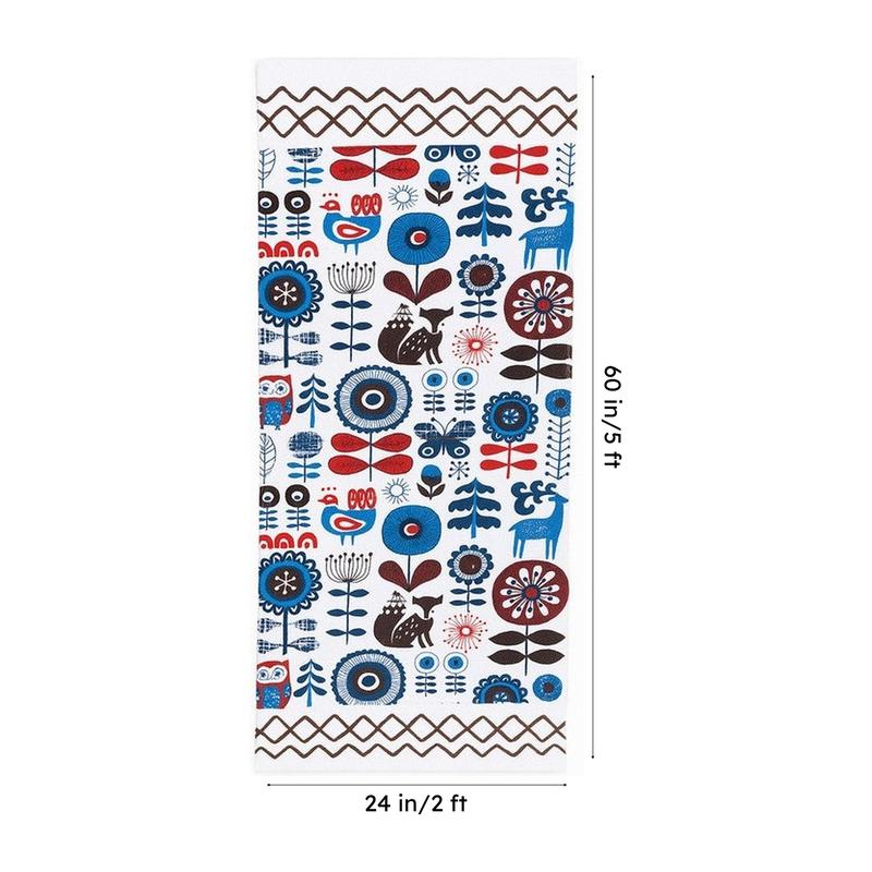 Blossom Bay Runner Rug - Blue media 5