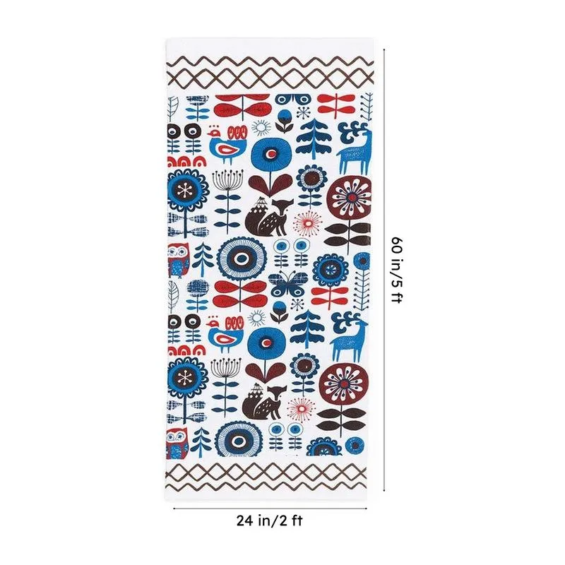 Blossom Bay Runner Rug - Blue media 5