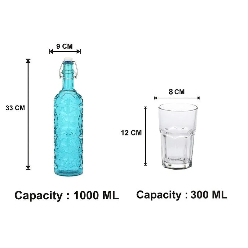 Orion 1000 mL Water Bottle With 300 mL Glasses - Five Piece Set media 7