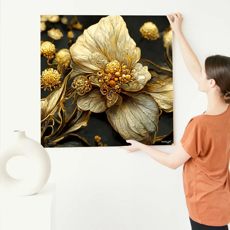 Auric Botanic II Wall Painting media 5
