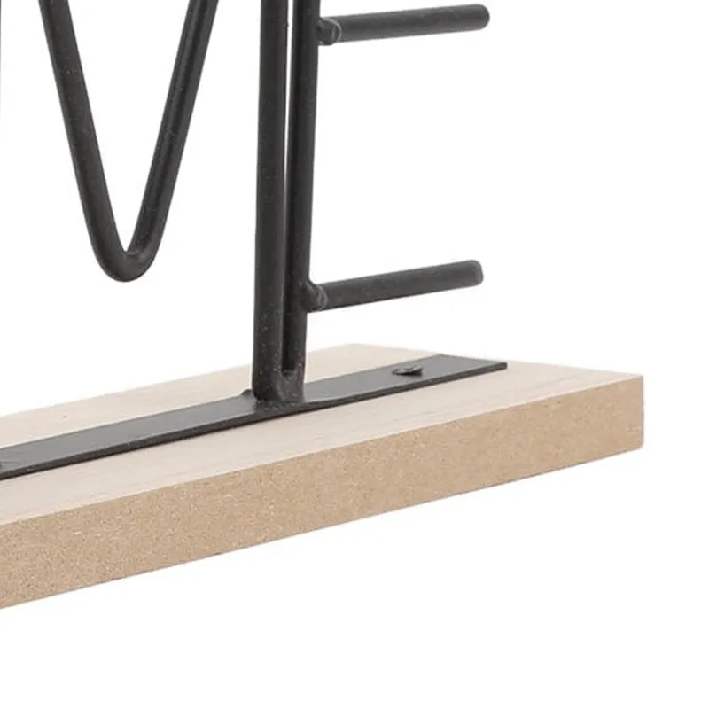 Typo Home Table Clock - Black media 7