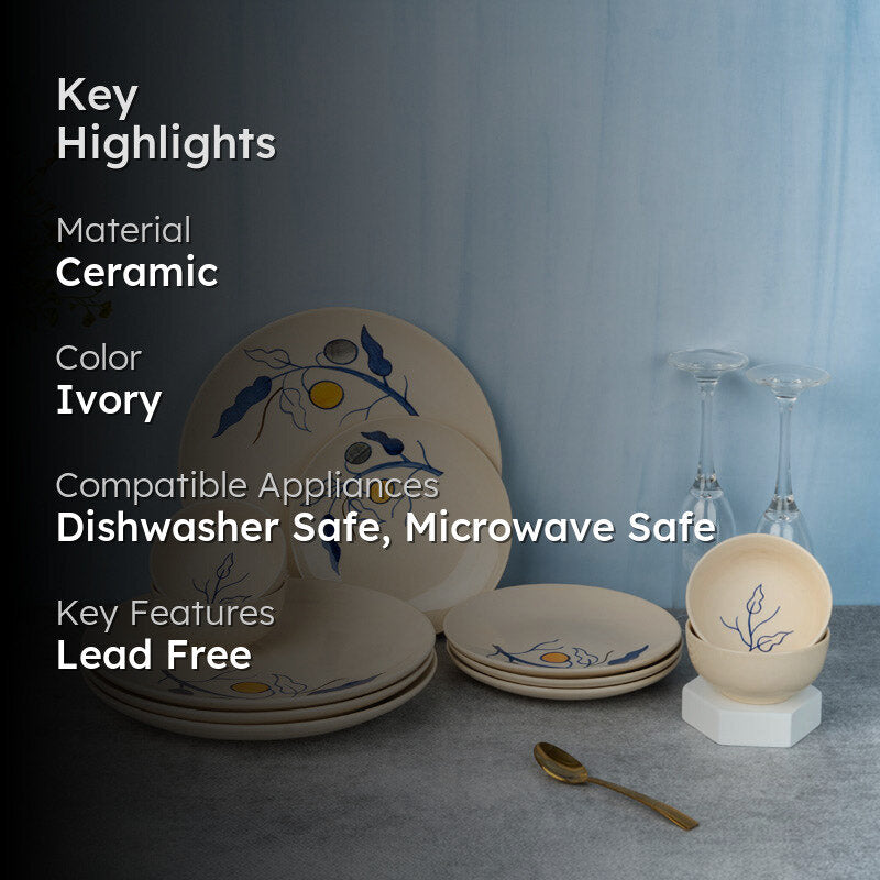 Floranzo Dinner Set - 12 Piece Set media 2