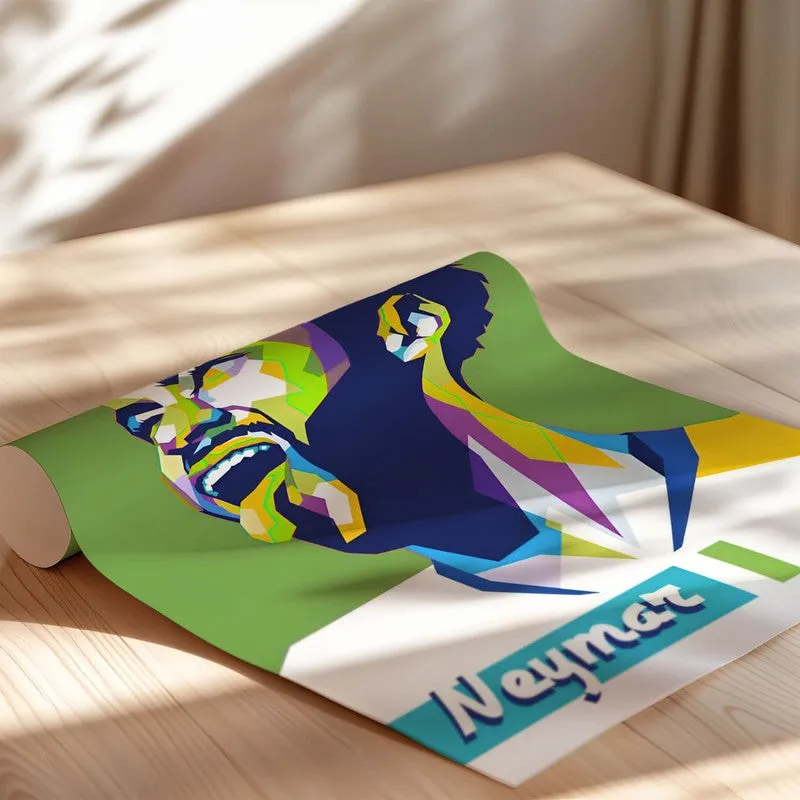 Neymar Legend Wall Poster media 6