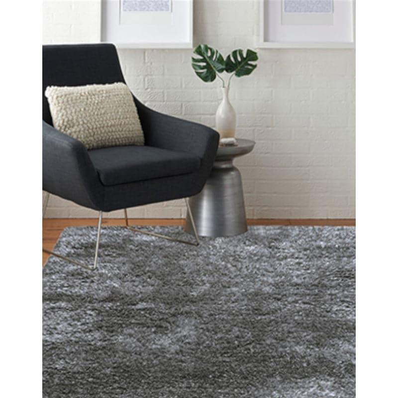Table Tufted Woven Whisper Rug - Silver media 3