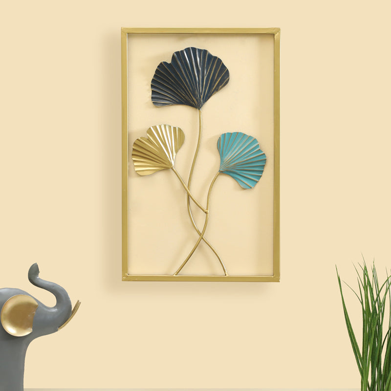 Nereus Floral Metal Wall Accent