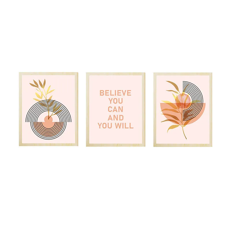 You Will Abstract Wall Art - Set Of Three media 4
