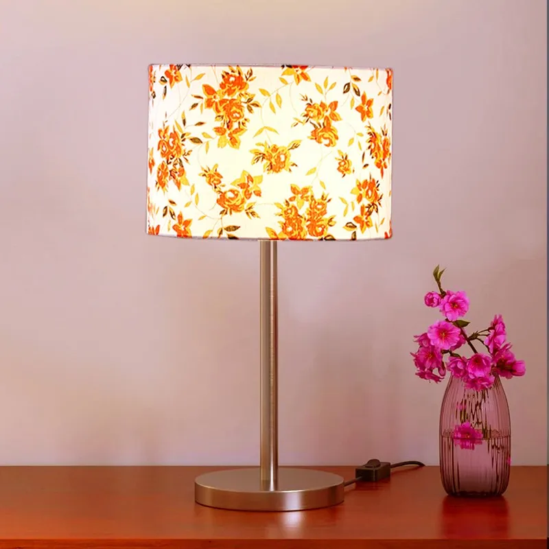 Noctra Glow Floral Metal Table Lamp media 3