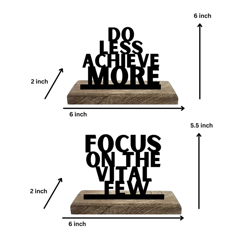 Focus & Achieve Showpiece - Set Of Two media 5
