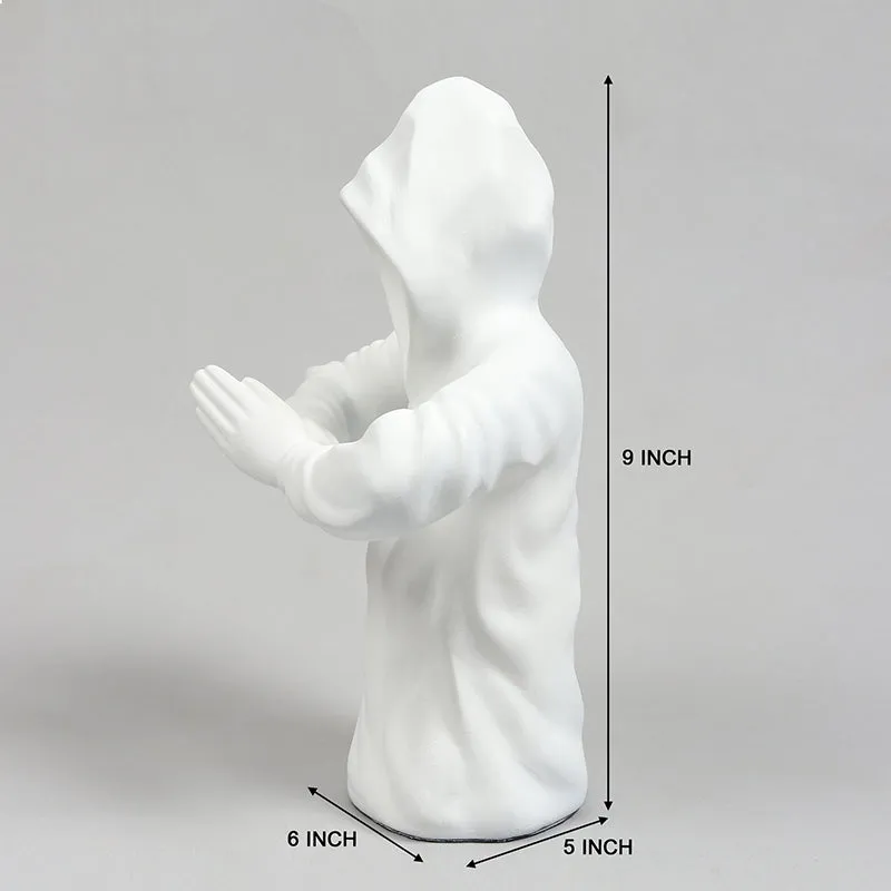 Hooded Ronin Showpiece - White media 5