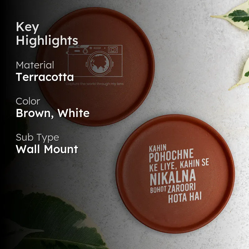 Lenslogue Terracotta Wall Plate media 2