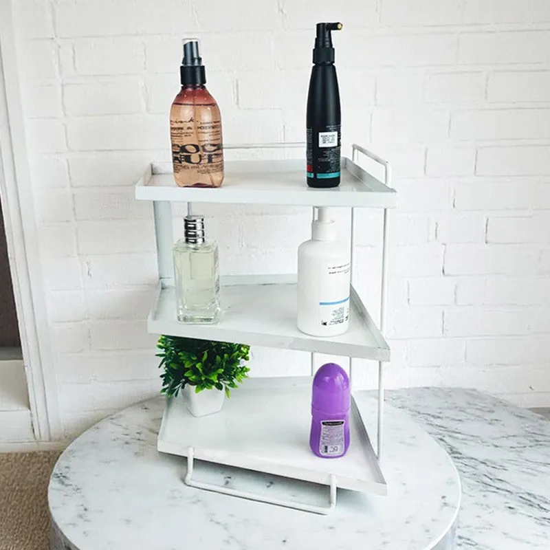 Aqua Tier Metal Racks - White media 4