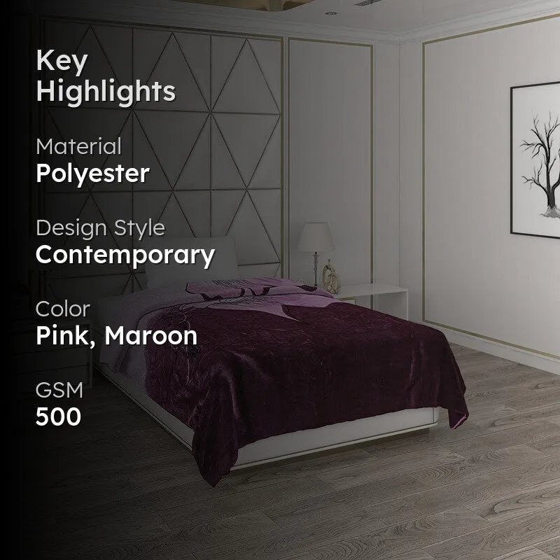 Monte Carlo Velvet Whisper Blanket - 500 GSM media 2