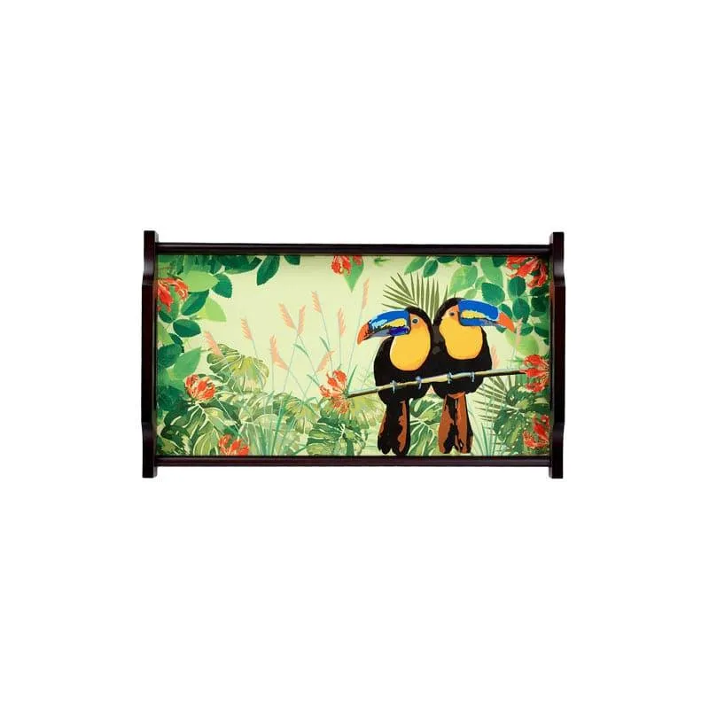 Tropi Toucan Wooden Serving Tray media 4